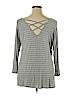 Charming Charlie Gray 3/4 Sleeve Top Size XL - photo 2