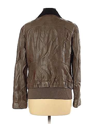Bisou Bisou Faux Leather Jacket (view 2)