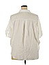 Lou & Grey 100% Cotton White Short Sleeve Blouse Size XXL - photo 2