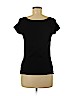 BCBGMAXAZRIA Black Short Sleeve Top Size M - photo 2
