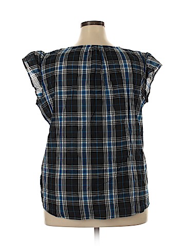 Liz Claiborne Short Sleeve Blouse (view 2)