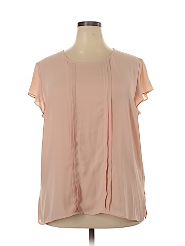 Liz Claiborne Career Short Sleeve Blouse (view 1)
