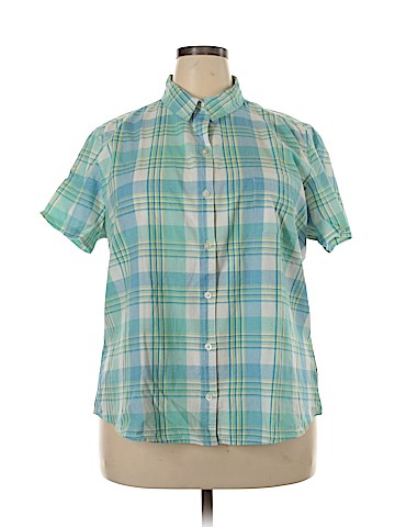 Riders by Lee Short Sleeve Button-Down Shirt (view 1)