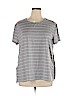 Gap Fit Gray Short Sleeve Top Size XL - photo 1