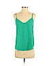 J.Crew 365 100% Polyester Green Sleeveless Blouse Size 4 (petite) - photo 1
