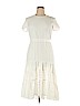 Banana Republic 100% Cotton White Casual Dress Size 14 (petite) - photo 1