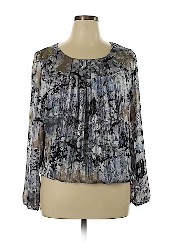 Roz & Ali Long Sleeve Blouse (view 1)