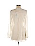 Mudd 100% Polyester White Long Sleeve Blouse Size M - photo 2