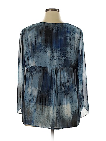 DressBarn Long Sleeve Blouse (view 2)