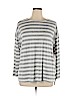 Ava & Viv Gray Pullover Sweater Size 0X - photo 1