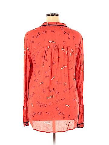 Maeve Long Sleeve Button-Down Shirt (view 2)