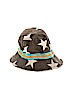 Mini Boden Stars Gray Bucket Hat One size (kids) - photo 1