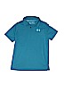 Under Armour Blue Short Sleeve Polo Size M (youth) - photo 1