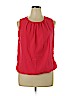 Liz Claiborne 100% Polyester Pink Sleeveless Blouse Size XL - photo 1