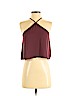 Forever 21 100% Polyester Burgundy Sleeveless Blouse Size S - photo 1