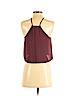 Forever 21 100% Polyester Burgundy Sleeveless Blouse Size S - photo 2