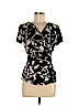 Talbots Black Short Sleeve Top Size M (petite) - photo 1