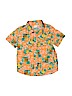 Old Navy Orange Short Sleeve Button-Down Shirt Size 4T - photo 1