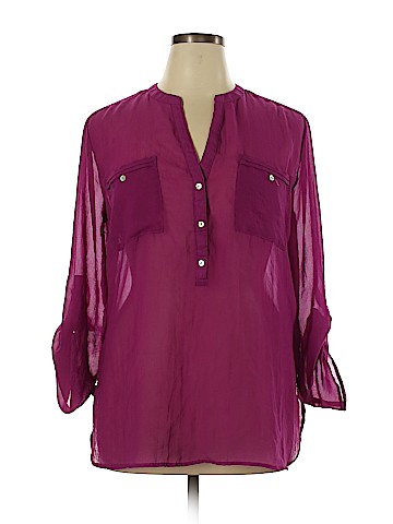 Apt. 9 Long Sleeve Blouse (view 1)