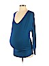 Liz Lange Maternity Teal Long Sleeve T-Shirt Size XS - photo 1