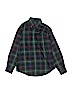 Brooks Brothers 100% Cotton Plaid Green Long Sleeve Button-Down Shirt Size M (youth) - photo 1