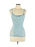 Nina Ricci 100% Cotton Blue Sleeveless Blouse Size EU 42 / US 12 - photo 1