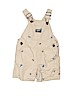 OshKosh B'gosh 100% Cotton Ivory Overall Shorts Size 12-18 mo - photo 1