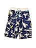 Mini Boden 100% Polyester Blue Board Shorts Size 6 - 7 - photo 1