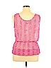 Gap Outlet 100% Polyester Pink Sleeveless Blouse Size XL - photo 2