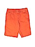 Gap Kids 100% Cotton Orange Khaki Shorts Size L (kids) - photo 1
