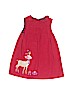 JoJo Maman Bebe 100% Cotton Red Dress Size 3 - photo 1