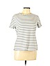 Reiss White Short Sleeve Top Size L - photo 1