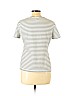 Reiss White Short Sleeve Top Size L - photo 2