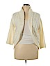 Kim Rogers 100% Acrylic Ivory Cardigan Size XL - photo 1