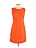 Diane von Furstenberg Orange Casual Dress Size 8 - photo 1