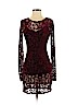 Forever 21 Burgundy Cocktail Dress Size S - photo 1