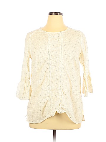 Suzanne Betro 3/4 Sleeve Blouse (view 1)