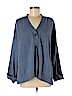 YUNE HO Blue Wool Cardigan Size M - photo 1