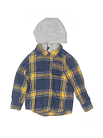 Carter's Long Sleeve Button-Down Shirt (view 1)