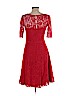 Teri Jon by Rickie Freeman Red Cocktail Dress Size 10 - photo 2