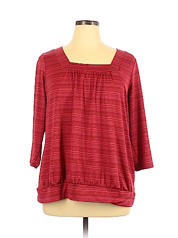 Susan Lawrence 3/4 Sleeve Top (view 1)