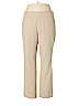 Preston & York 100% Polyester Ivory Dress Pants Size 14 - photo 1