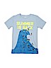 Crewcuts 100% Cotton Blue Short Sleeve T-Shirt Size 12 - photo 1