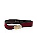 Maya 100% Leather Solid Burgundy Belt Size M - photo 1