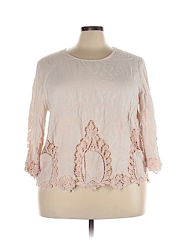 Cynthia Rowley TJX 3/4 Sleeve Blouse (view 1)