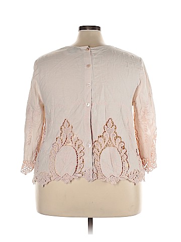 Cynthia Rowley TJX 3/4 Sleeve Blouse (view 2)