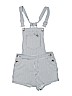 Love Culture Blue Overall Shorts Size S - photo 1