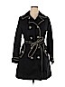 Merona 100% Cotton Black Trenchcoat Size XL - photo 1