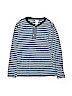 Crewcuts 100% Cotton Blue Long Sleeve Henley Size 12 - photo 1