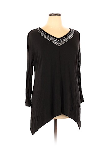 Lane Bryant Long Sleeve Top (view 1)